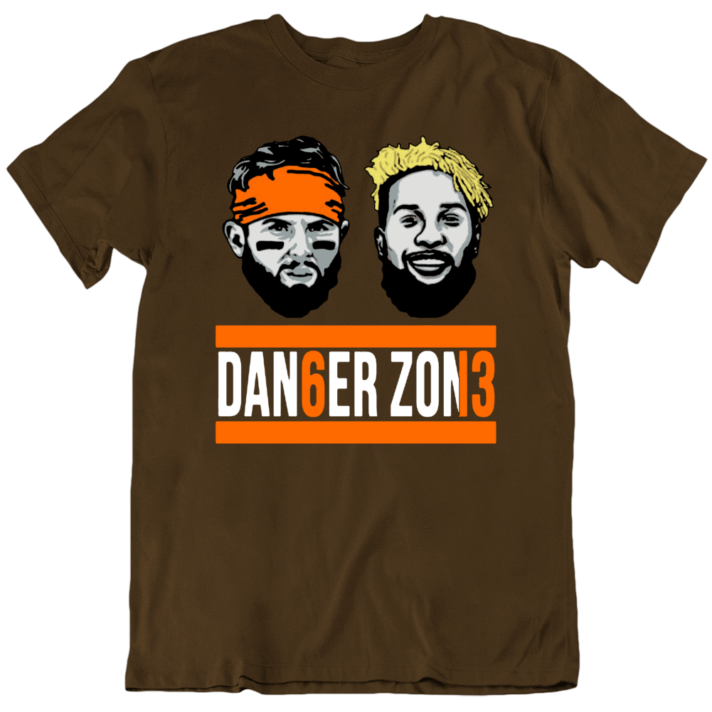 danger zone browns shirt