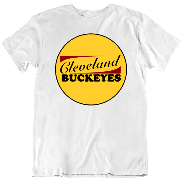 Cleveland Buckeyes Baseball Logo Grey T-Shirt | Charlie Hustle 02 / L