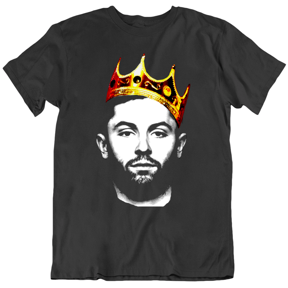 Baker Mayfield King In The North Game Of Thrones Parody Cleveland Foot theLandTshirts