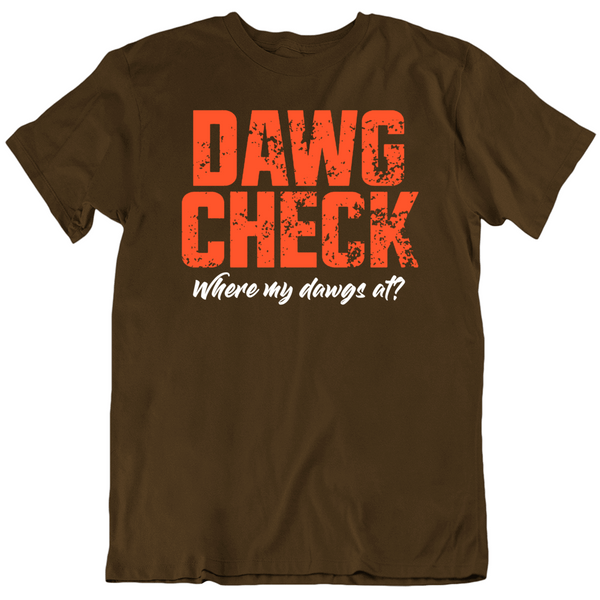 Official DAWG CHECK T shirt