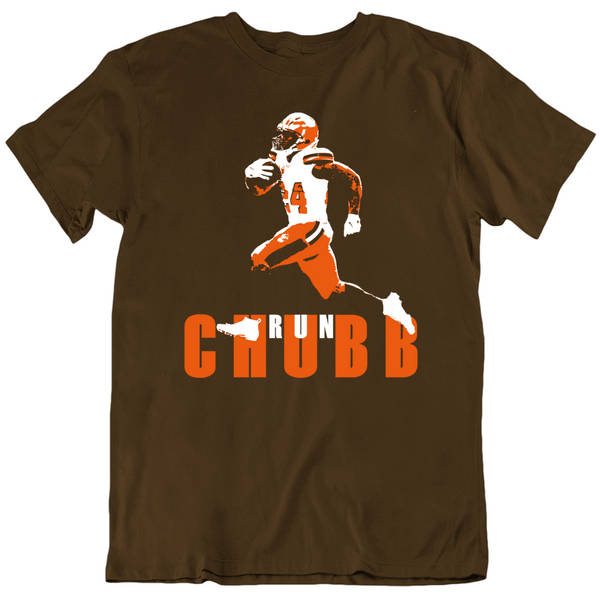 Vintage Run Chubb Run Funny Style Cleveland Nick Chubb Sweatshirts