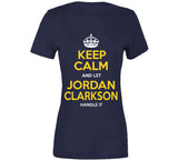 Jordan Clarkson Keep Calm Cleveland Basketball Fan T Shirt