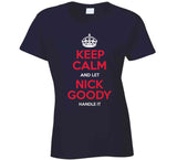 Nick Goody Keep Calm Cleveland Baseball Fan T Shirt