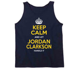 Jordan Clarkson Keep Calm Cleveland Basketball Fan T Shirt