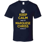 Marquese Chriss Keep Calm Cleveland Basketball Fan T Shirt