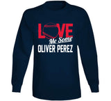 Oliver Perez Love Me Some Cleveland Baseball Fan T Shirt