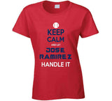 Jose Ramirez Keep Calm Cleveland Baseball Fan V3 T Shirt