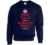 Roberto Perez Keep Calm Cleveland Baseball Fan T Shirt