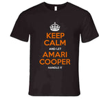 Amari Cooper Keep Calm Cleveland Football Fan T Shirt