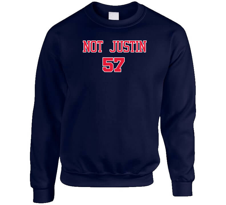 Shane Bieber Not Justin Cleveland Baseball Fan T Shirt – theLandTshirts