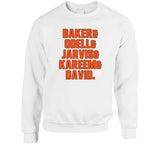 Offense Baker Odell Jarvis Kareem David Cleveland Football Fan V3 T Shirt